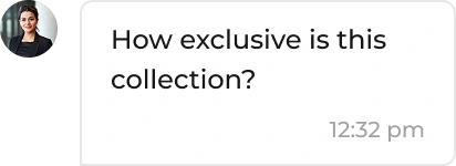 jewelry chat screenshot